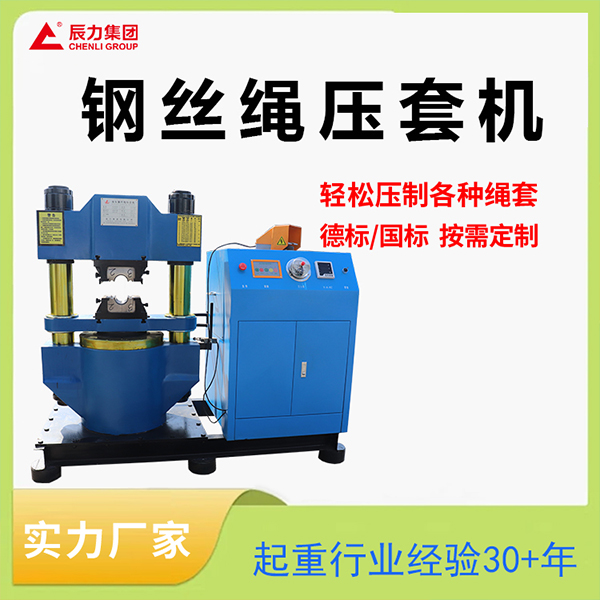 300噸鋼絲繩壓套機 300噸鋼絲繩壓套機